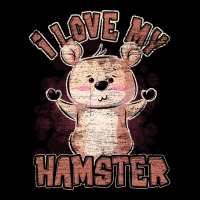 Love Hamster Vintage Girl Zipper Hoodie | Artistshot