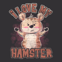 Love Hamster Vintage Girl Vintage Hoodie | Artistshot