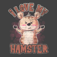 Love Hamster Vintage Girl Vintage T-shirt | Artistshot