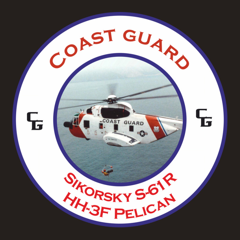 Us Coastguard Search And Rescue Helicopter Aesthet Tank Top by fattakayaa | Artistshot