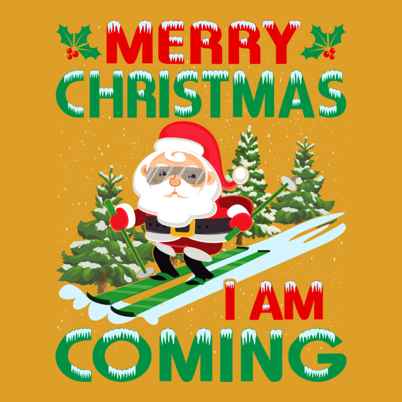 Merry Christmas Travel Yellow T-shirt | Artistshot