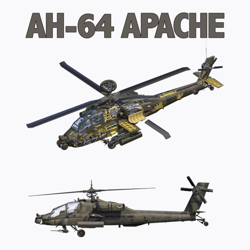 Ah64 Apache Helicopter Apache Helicopter T-Shirt by aylatkauicaz | Artistshot