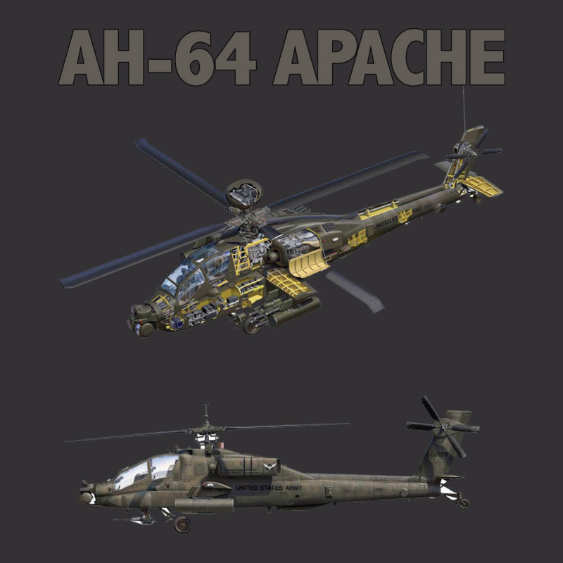 Ah64 Apache Helicopter Apache Helicopter Vintage Hoodie by aylatkauicaz | Artistshot