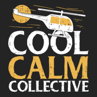 Helicopter Pilot Vintage Keep Calm Collective 3/4 Sleeve Shirt | Artistshot