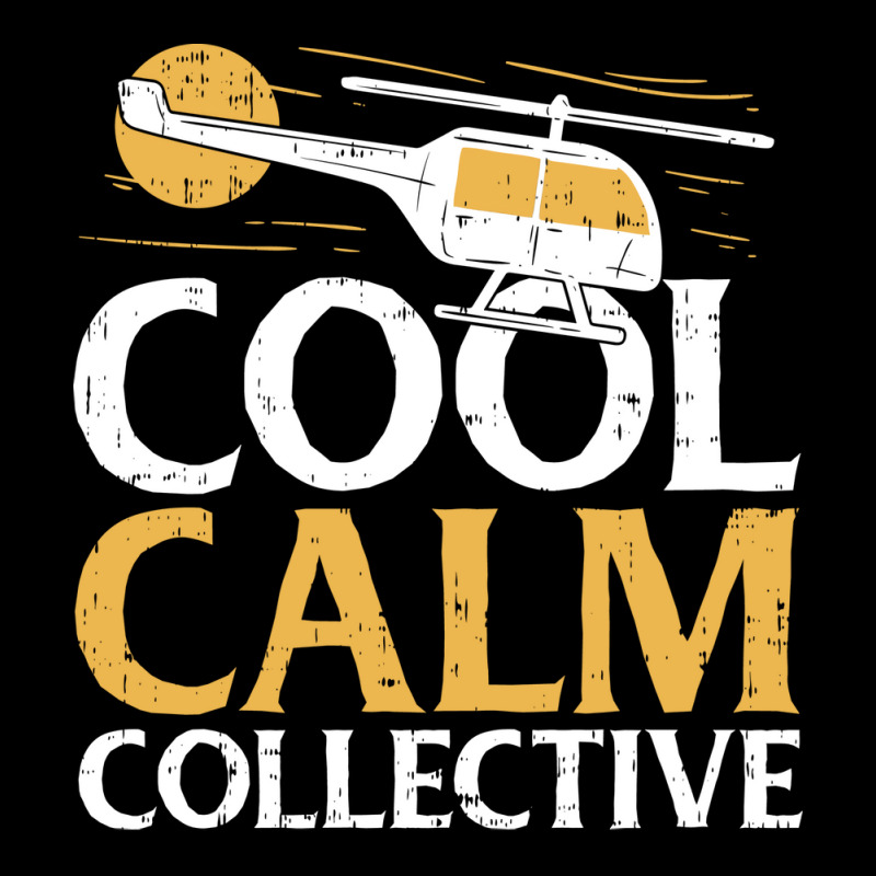 Helicopter Pilot Vintage Keep Calm Collective Zipper Hoodie | Artistshot