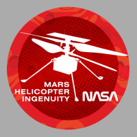 Mars Helicopter Ingenuity Silhouette Humor T-shirt | Artistshot