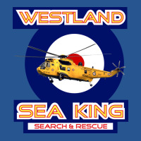 Westland Sea King Search And Rescue Helicopter In Ladies Fitted T-shirt | Artistshot