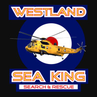 Westland Sea King Search And Rescue Helicopter In Crop Top | Artistshot