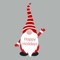 Happy Holidays Gnome Gift Zipper Hoodie | Artistshot