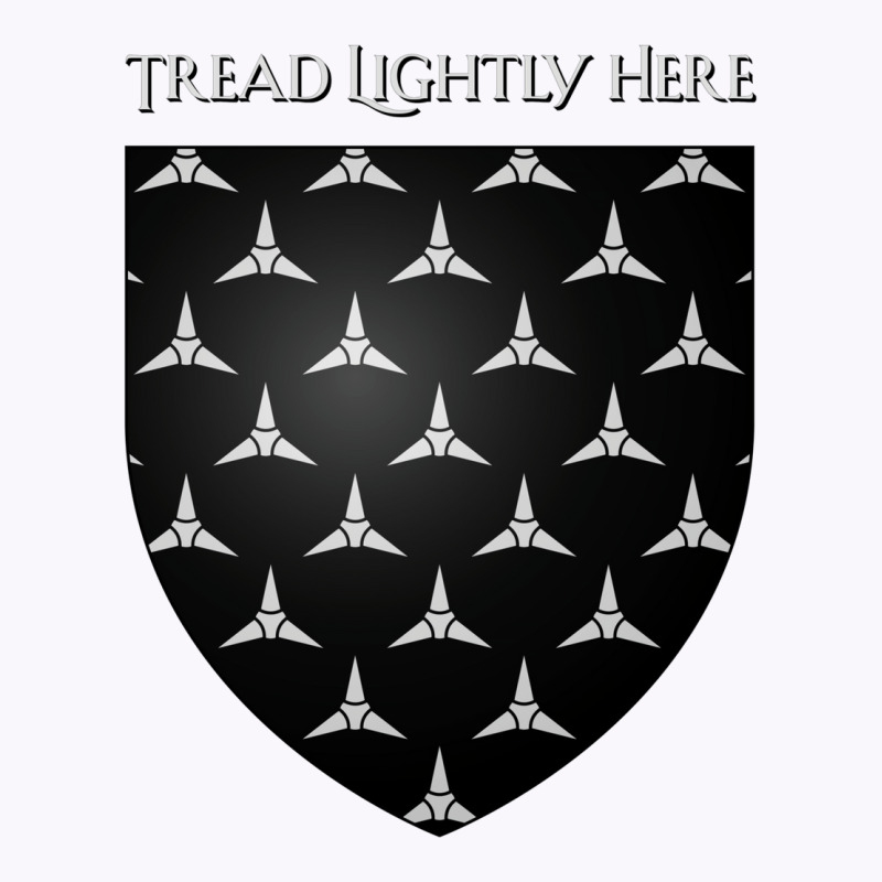 Tread Lightly Here House Footly Coat Of Arms Heral Tank Top | Artistshot