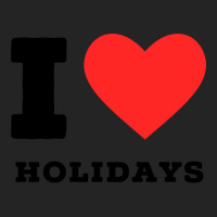 I Love Holidays Blue 3/4 Sleeve Shirt | Artistshot