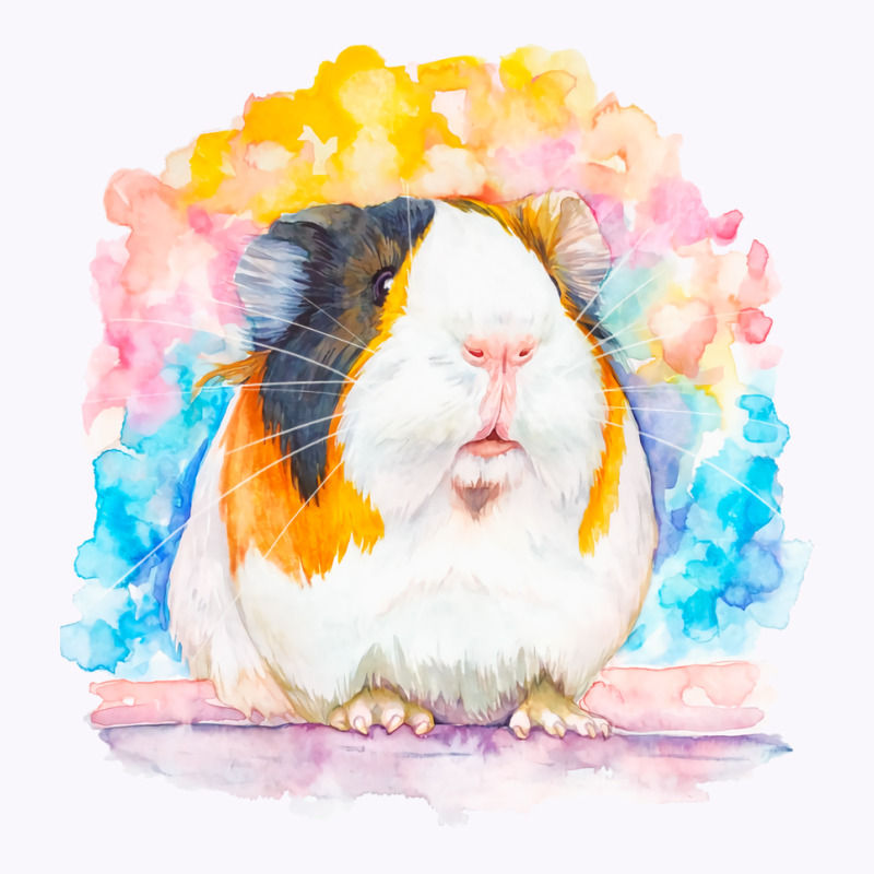 The Watercolor Guinea Pig Love Tank Top | Artistshot