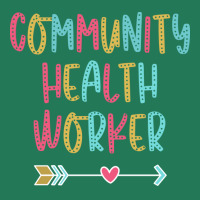 Community Health Worker Fun Casual Boho Design Ladies Fitted T-shirt | Artistshot