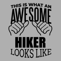 Awesome And Funny This Is What An Awesome Hiker Hi Ladies Fitted T-shirt | Artistshot