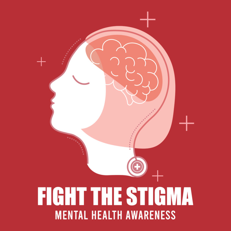 Fight The Stigma Mental Health Awareness Girl T-shirt | Artistshot