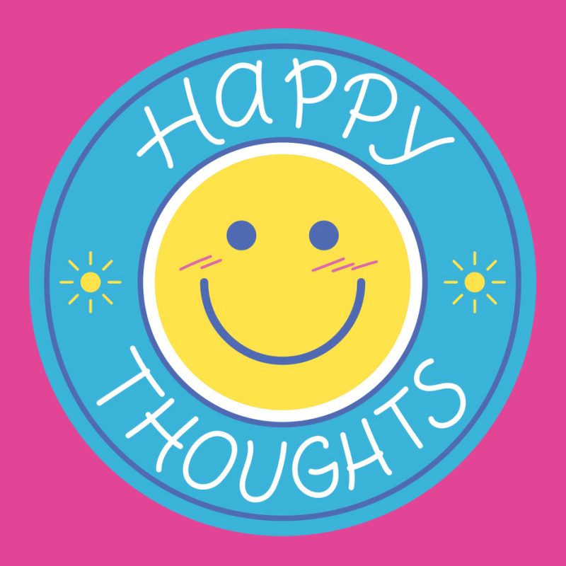 Happy Thoughts Yellow T-shirt | Artistshot