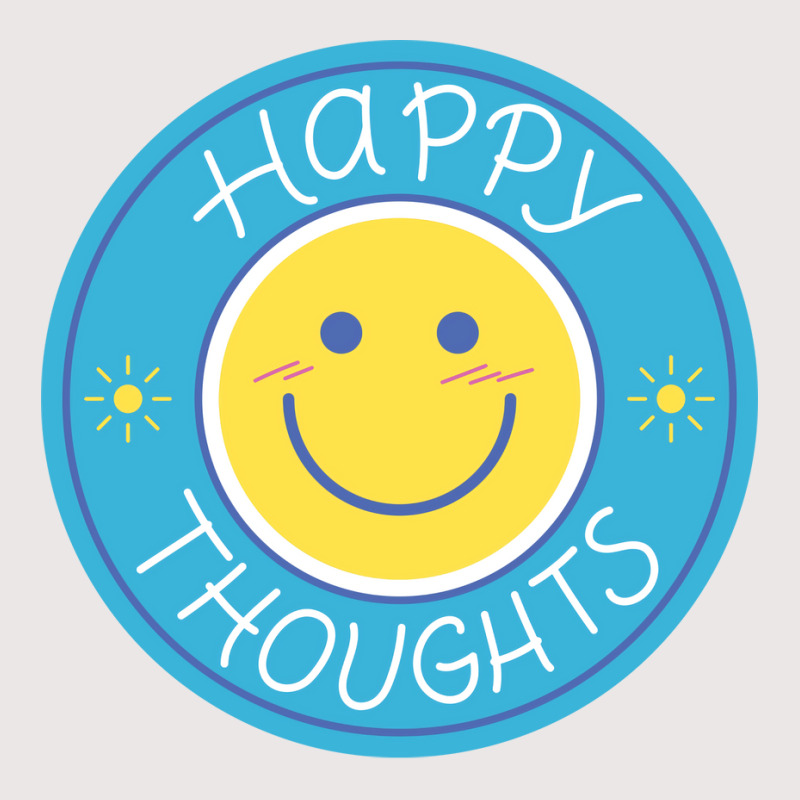 Happy Thoughts Yellow Pocket T-shirt | Artistshot