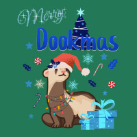 Merry Dookmas Ferret Christmas Design Cold Edition Ladies Fitted T-shirt | Artistshot