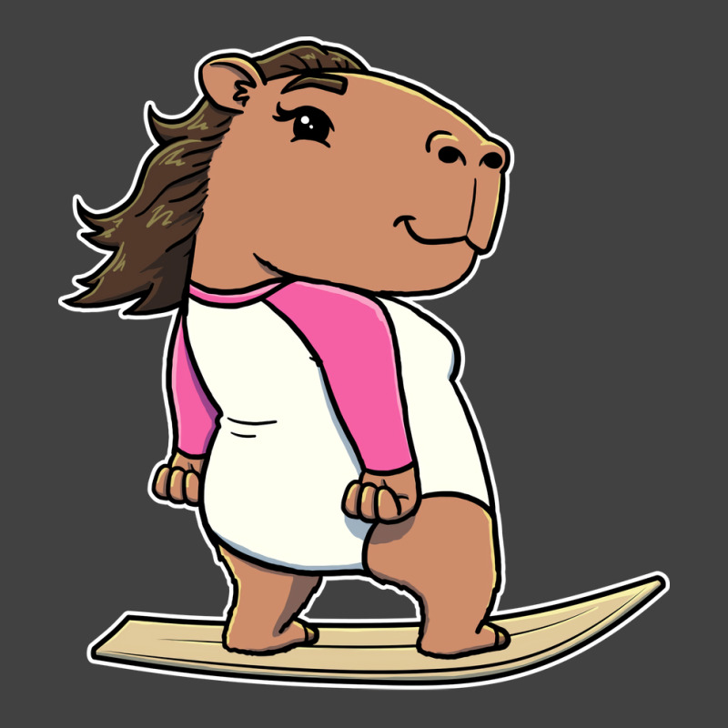 Capybara Surfer Girl Surfing Vintage Vintage T-shirt | Artistshot