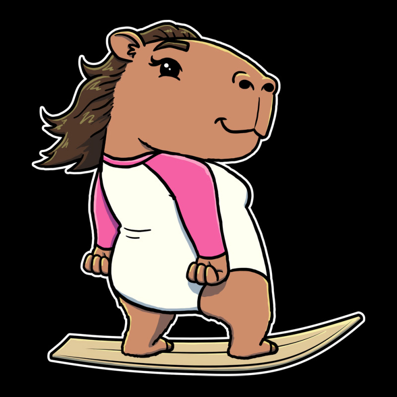 Capybara Surfer Girl Surfing Vintage Unisex Jogger | Artistshot