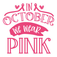 In October We Wear Pink Yellow Stainless Steel Water Bottle | Artistshot