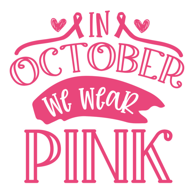 In October We Wear Pink Yellow Stainless Steel Water Bottle | Artistshot