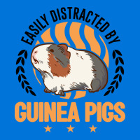 Easily Distracted By Guinea Pigs Pig Gift Graphic T-shirt | Artistshot