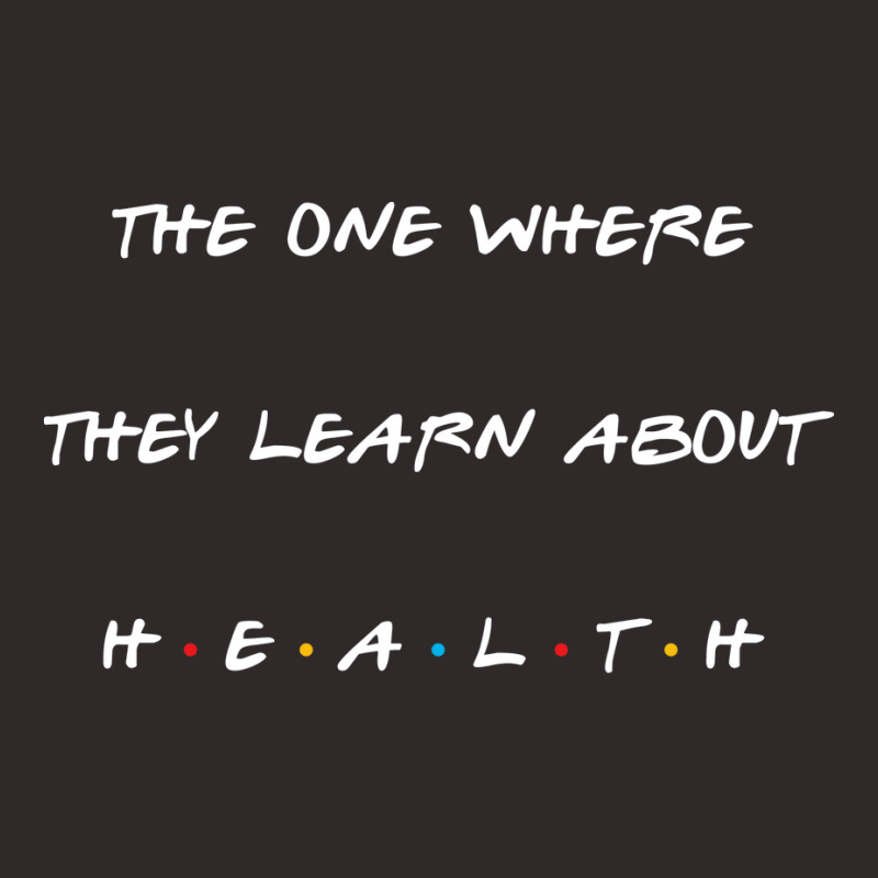 The One Where They Learn About Health Music Racerback Tank by mennahprojal8 | Artistshot