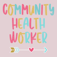 Community Health Worker Fun Casual Boho Design Gif Ladies Fitted T-shirt | Artistshot