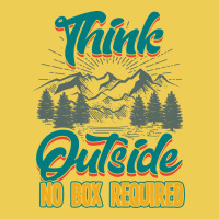 Hiking Think Outside No Box Required Tumblr Skinny Tumbler | Artistshot