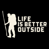 Life Is Better Outside Funny V-neck Tee | Artistshot