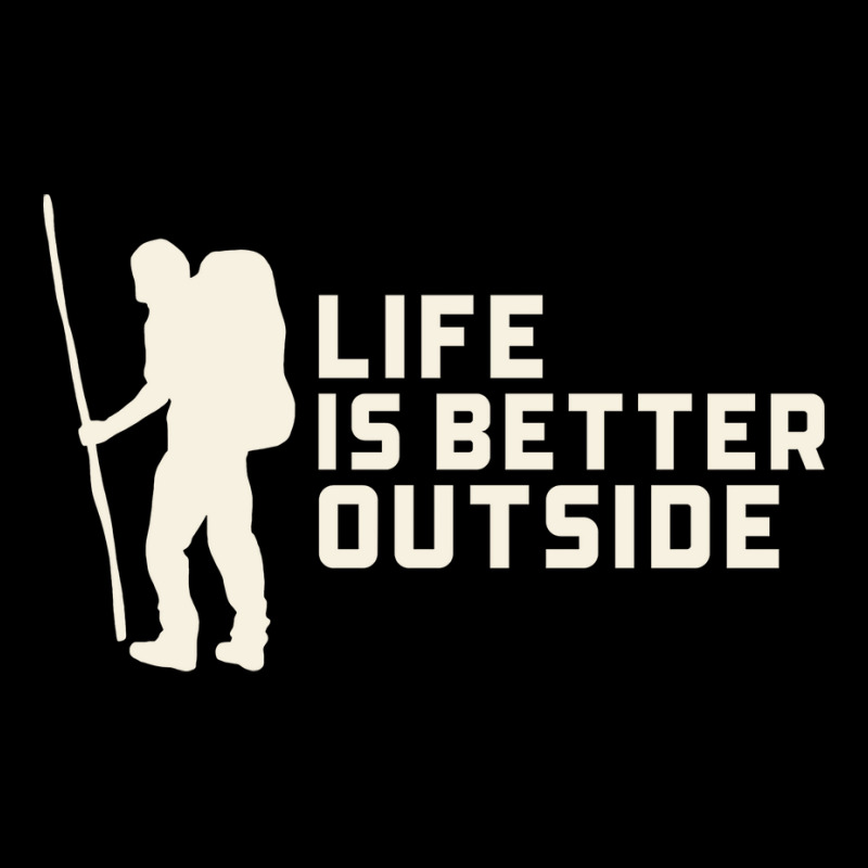 Life Is Better Outside Funny V-Neck Tee by aynarsaydani | Artistshot