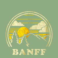 Banff Alberta Canada  Vintage Hiking Mountains Yel Graphic T-shirt | Artistshot