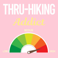 Funny Addict Thruhiking Thru Hiking Hike Hiker Quo Graphic T-shirt | Artistshot