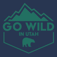 Go Wild In Utah Love Men Denim Jacket | Artistshot