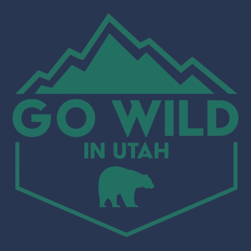 Go Wild In Utah Love Men Denim Jacket by efawcuro9 | Artistshot