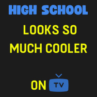 High School Looks Better On Tv Yellow Hoodie & Jogger Set | Artistshot