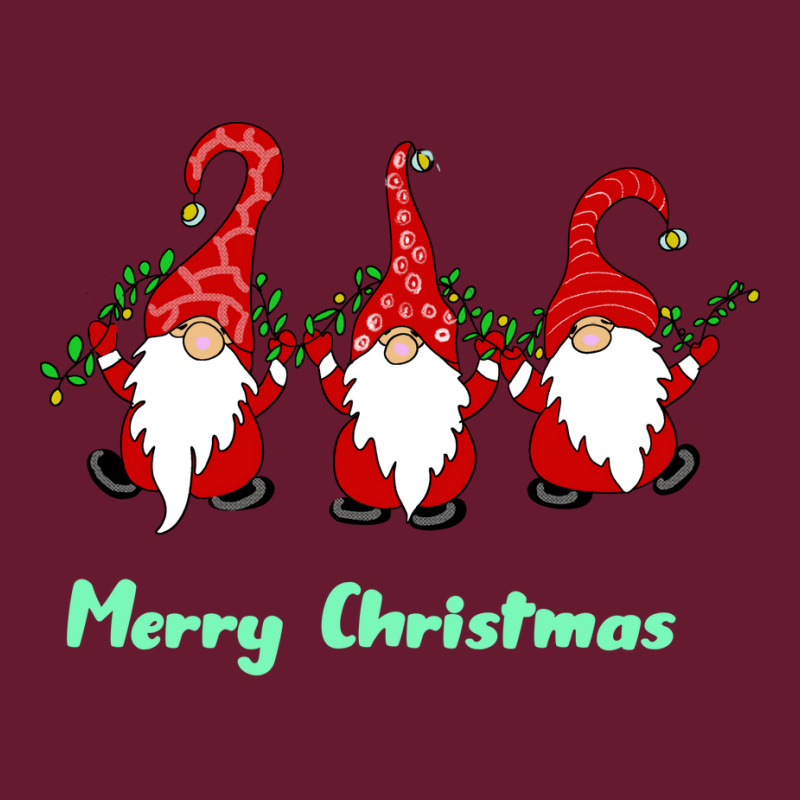 3 Cute Gnomes Merry Christmas Girl Classic T-shirt | Artistshot