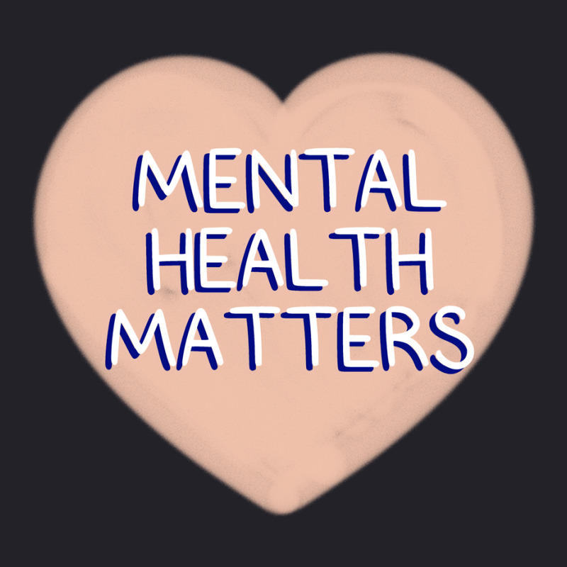 Mental Health Matters Heart Tumblr Unisex Sherpa-Lined Denim Jacket by raihlelibor0 | Artistshot