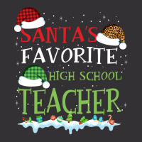 Santas Favorite High School Teacher Funny Christma Vintage Short | Artistshot