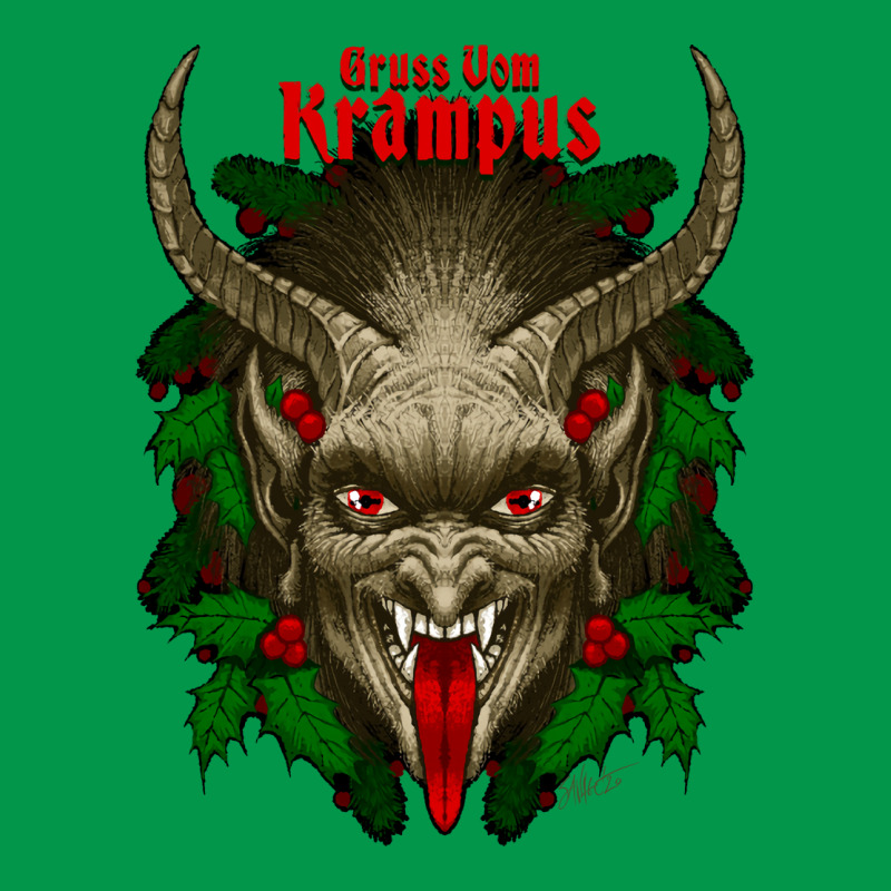 Gruss Vom Krampus 80s Crewneck Sweatshirt | Artistshot