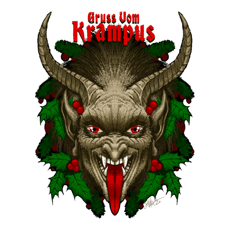 Gruss Vom Krampus 80s Zipper Hoodie | Artistshot