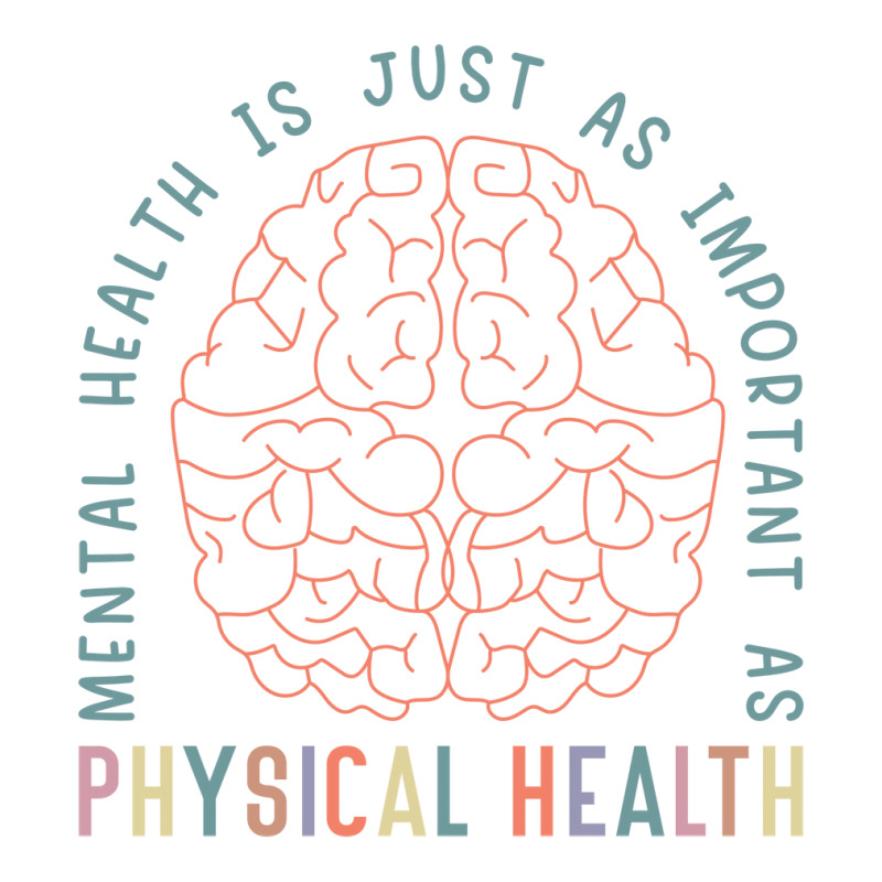 Mental Health Is Just As Important Physical Health 3/4 Sleeve Shirt | Artistshot