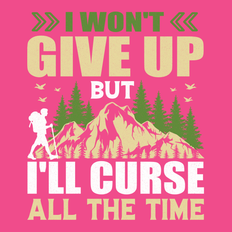 I Wont Give Up But Ill Curse All The Time Hiker Hi Crewneck Sweatshirt | Artistshot