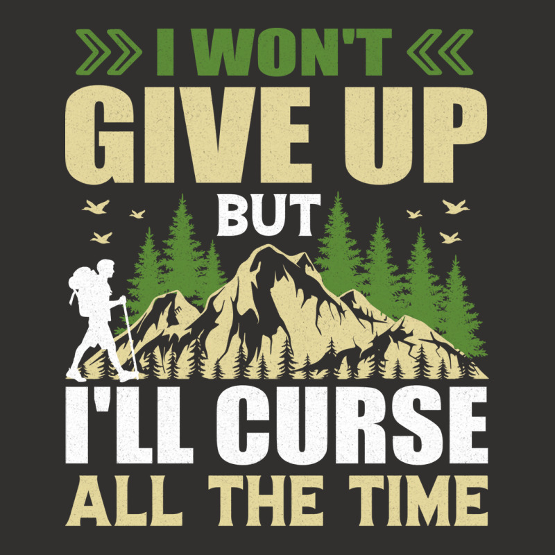 I Wont Give Up But Ill Curse All The Time Hiker Hi Champion Hoodie | Artistshot