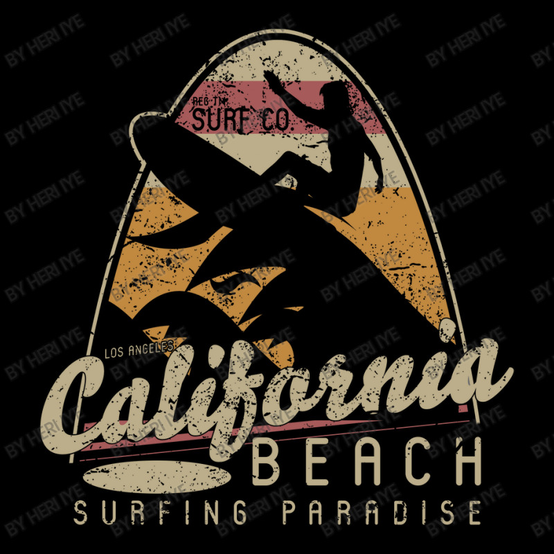 California Beach Surfing Paradise Adjustable Cap by Heri Iye | Artistshot