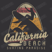 California Beach Surfing Paradise Vintage Short | Artistshot