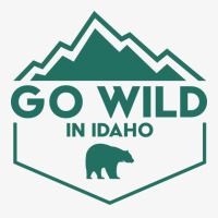 Go Wild In Idaho Cute Blue Ladies Fitted T-shirt | Artistshot