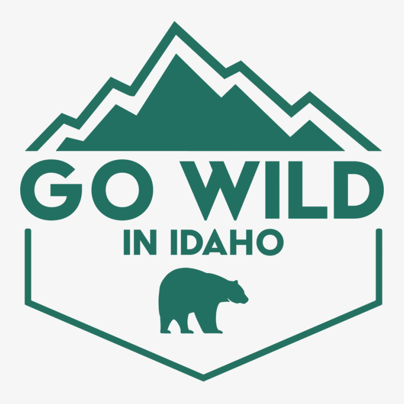 Go Wild In Idaho Cute Blue Ladies Fitted T-Shirt by eyeabastaf | Artistshot