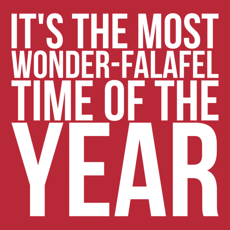 Its The Most Wonderfalafel Time Of The Year Stars Women's V-Neck T-Shirt by shaaleatlass8 | Artistshot